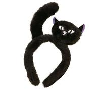 PLCPDM Fascia per capelli in tessuto caratteristica Halloween pipistrello aracnide design elegante copricapo per feste in costume eventi tessuto morbido accessori per capelli di Halloween
