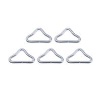 PLCPDM Filla Triangolare Trampolina 5pcs Triangolare Fibbia V-Anelli Resistenza V per Sostituzione del Trampolino Triangolo Triangolare per Trampolino