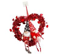 PLCPDM Giove con Gnomi Bambole per Porta D'ingresso Gancio d'Amore Decorazione A Tema Regalo per L'anniversario Matrimonio Fatto A Mano