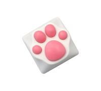 PLCPDM Kittys Paws Catpaw Fatto A Mano Personalizzato Silicone Keycap per Interruttori Taste Meccaniche