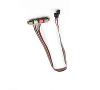 PLCPDM Modulo Espansione delle Interfacce Anteriori del Caso del Computer con 2 Connettori USB2.0 Connesso da 3 5 Mm Connessioni Anteriore Cavo Estensione Case Case Front Interfacce