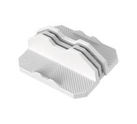 PLCPDM Multi slot Supporto da scrivania Organizzatore Stand per Notebook Cartella Sicuro ABS Telaio Installazione Rapida Supporto Organizzatore Laptop