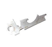 PLCPDM Portali A Punta Multitool in Acciaio Inossidabile per I Portachiavi Multiuso Sopravvivenza per Esterni per Le Emergenze Ciclistiche Escursionistiche Lo Strumento Sopravvivenza Compatti