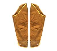 PLCPDM Protezione per Maniche da Lavoro in Pelle Resistente Fuoco Isolata Calore a Prova Foratura per Scintille Saldatura. Manica in Pelle per La Difesa degli Oggetti