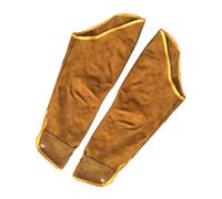 PLCPDM Protezione per Maniche da Lavoro in Pelle Resistente Fuoco Isolata Calore a Prova Foratura per Scintille Saldatura. Manica in Pelle per La Difesa degli Oggetti