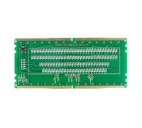 PLCPDM Scheda di prova di memoria Notebook DDR5 RDIMM/UDIMM Tester Strumento con LED Luce Diagnosi Tester Scheda Desktop Analisi