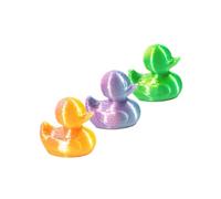 PLCPDM Scultura Anatra Moderna Tecnologia Stampa Accento Decorativo Liscio Per Paesaggio Interno Decorazione Anatra A Colori Casuali