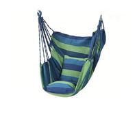 PLCPDM Sedia a dondolo con borsa portaoggetti e 2 supporti trasportabile all ' interno per riposo in giardino Sedia ergonomica con supporto in metallo