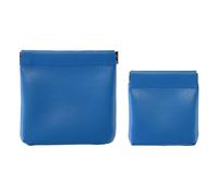 PLCPDM Set di 2 sacchetti portatili per catapulte robusti, in poliuretano, accessori per la casa portatili per collezionisti, Blu reale, I