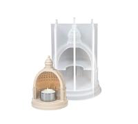 PLCPDM Set di castelli artistici multiuso in silicone robusto accessorio per la decorazione domestica forniture artigianali riutilizzabili