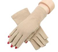 PLCPDM Sun 2 Pack Che Proteggono Guanti A Metà Dita Guanti Protettivi Leggeri Per Vari Guidatore Unisex