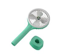PLCPDM Ventilatore portatile Portatile 3 Velocità Piccola Ventola di Raffreddamento Elettrico Ricaricabile 1200mAh Per Viaggi Casa Uso Esterno Circolatore d'aria portatile