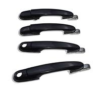 PLDDE 4 maniglie per porte esterne compatibili con 05-09 Tucson 82650-2E000 82660-2E000 anteriore+posteriore sinistro+lato destro nero esterno