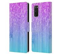 PLDESIGN BAMBOO SCINTILLANTE CUSTODIA COVER A PORTAFOGLIO PER SAMSUNG TELEFONI 1