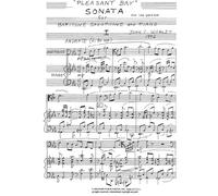 Pleasant Bay Sonata for Baritone Saxophone and Piano by John C. Worley