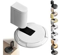 Pleasantk Door Wedge Stopper, 2025 New Upgrade Magnetic Door Stopper, Mechanical Door Stopper with Adjustable Height, Door Stoppers for Bottom Doors (White)