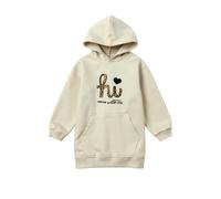 Please abito bambina in felpa beige 6a