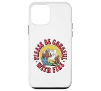 Please Be Careful With Fire Smokey Bear Vintage Sketch Custodia per iPhone 12 mini