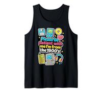 Please Be Patient with Me 1900s Retro 90s Boomer Mamma Donne Canotta