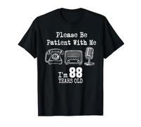 Please Be Patient with Me I'm 88 Years Old Vintage Compleanno Maglietta