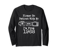 Please Be Patient with Me I'm from 1968 Vintage Compleanno Maglia a Manica