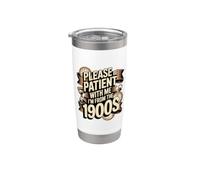Please Be Patient With My I'm From The 1900s Bicchiere termico in acciaio inox doppia parete
