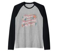 Please Do Not Micromanage Me Today Work Boundaries - Maglia con Maniche Raglan