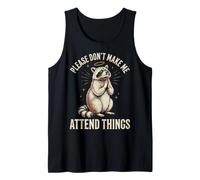 Please Don't Make Me Attend Things Pantofolaio Canotta