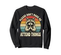 Please Don't Make Me Attend Things Pantofolaio Felpa