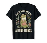 Please Don't Make Me Attend Things Pantofolaio Maglietta
