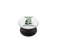 Please Don't Make Me Attend Things Pantofolaio PopSockets PopGrip Adesivo