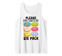 Please Don't Stare At My Six Pack Canotta