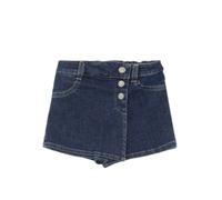 Please gonna pantalone corta in denim lavaggio medio