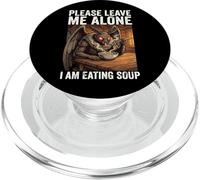 Please Leave Me Alone I Am Eating Soup Falena PopSockets PopGrip per MagSafe
