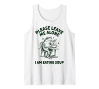 Please Leave Me Alone I Am Eating Soup Frog Canotta