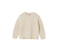 Please maglia bambina in misto lana panna 5a