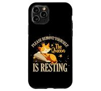 Please remove yourself the queen is resting Custodia per iPhone 11 Pro