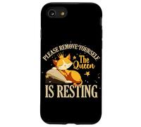 Please remove yourself the queen is resting Custodia per iPhone SE (2020) / 7 / 8