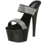 Pleaser ADORE-702-2 Blk/Blk UK 4 (EU 37)