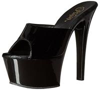 Pleaser ASPIRE-601, (Nero/nero), 37