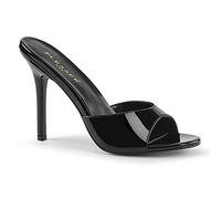 Pleaser Classique-01, Sandali Aperti Donna, Black Pat, 36 EU