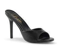 Pleaser Classique-01, Sandali Aperti Donna, Nero Blk Kid Pu, 39 EU