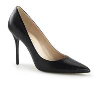Pleaser Classique 20, Scarpe col Tacco Classiche Donna, Nero (Black), 46