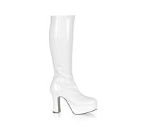 Pleaser Exotica-2000, Stivali donna, Bianco (White), 8 UK (41 EU)