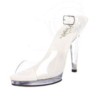 Pleaser - Fla408/C/M, Sandali da Donna, (Transparent (Clear)), 36