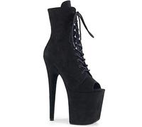 Pleaser FLAMINGO-1021FS Blk Faux Suede/Blk Faux Suede UK 4 (EU 37)