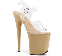 Pleaser Scarpe FLAMINGO-808 Cream Taglia UK 6 (EU 39)