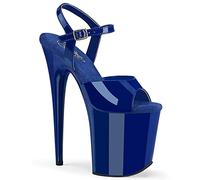 Pleaser FLAMINGO-809-2G Nero Glitter/Nero-Glitter, 35 EU