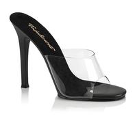 Pleaser Gala-01 Clr-Blk/Blk Matte 37