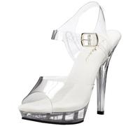 Pleaser Lip108/C/M - Sandali eleganti donna, colore trasparente (clear), taglia 37 EU (4 UK)